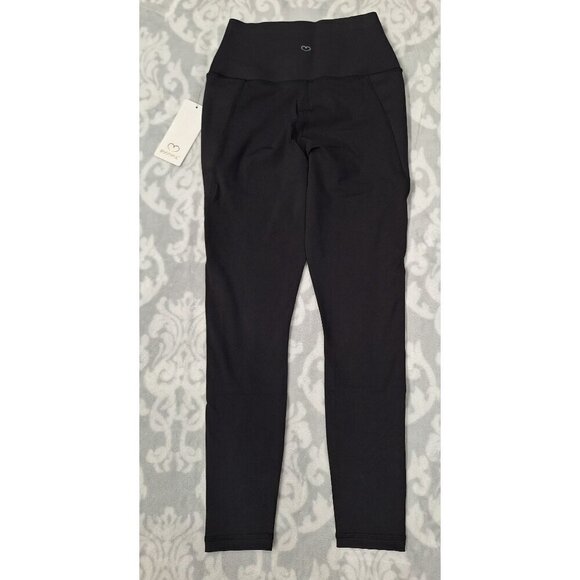 NWT Bootyful Athleisure Yoga Workout Leggings Black/Size XS - Picture 2 of 5